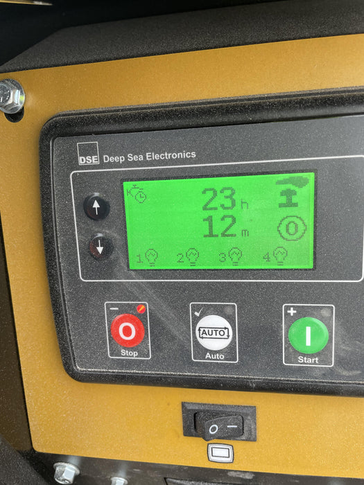 2022 Allmand NLV3GR (4) LED Light Fixture 350W, 23' Vertical Mast, 3kW Prime, Towable, ES Decals, T3