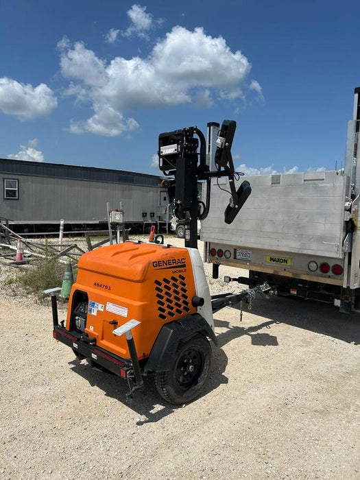 2025 Generac MLT6SMDS Diesel, Mitsubishi / Final Tier 4 Engine, 10.5 HP @ 1800 RPM, (4) 320W G4 LED's, Brushless Excitation, Capacitor Regulated, Vertical Mast, Manual Winch, 5kW Export Power, Power Zone Auto Light Controller