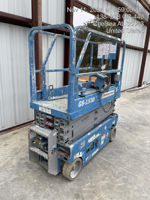 2019 Genie GS-1930 Fixed rails with chain Entry