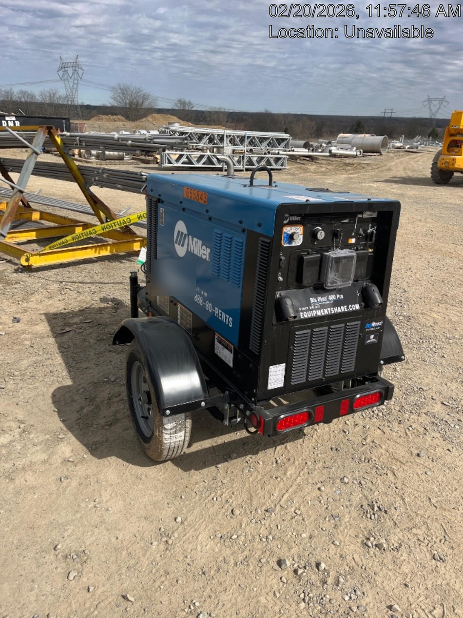 2026 MILLER ELECTRIC BIG BLUE 400