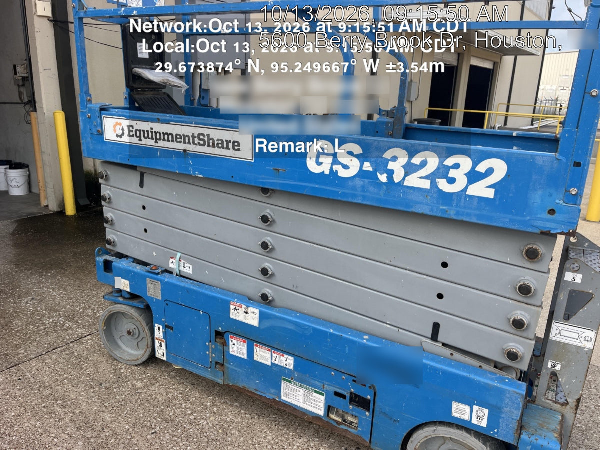 2019 Genie GS-3232 Standard Options