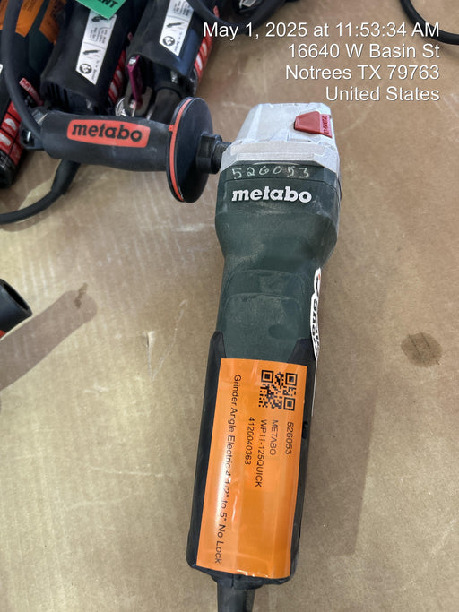 2025 METABO WP11-125QUICK