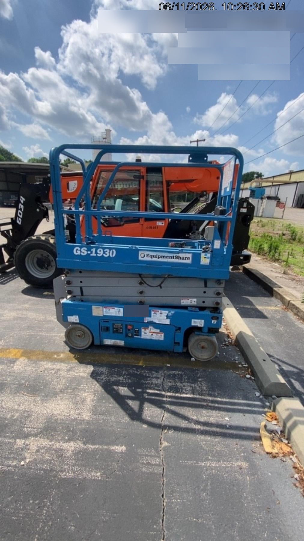 2019 Genie GS-1930 Fixed rails with chain Entry
