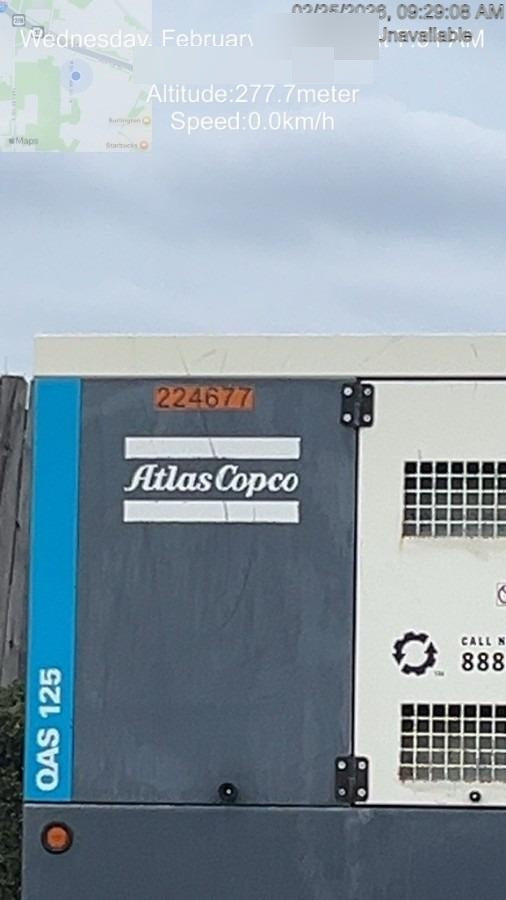2022 ATLAS COPCO QAS 125