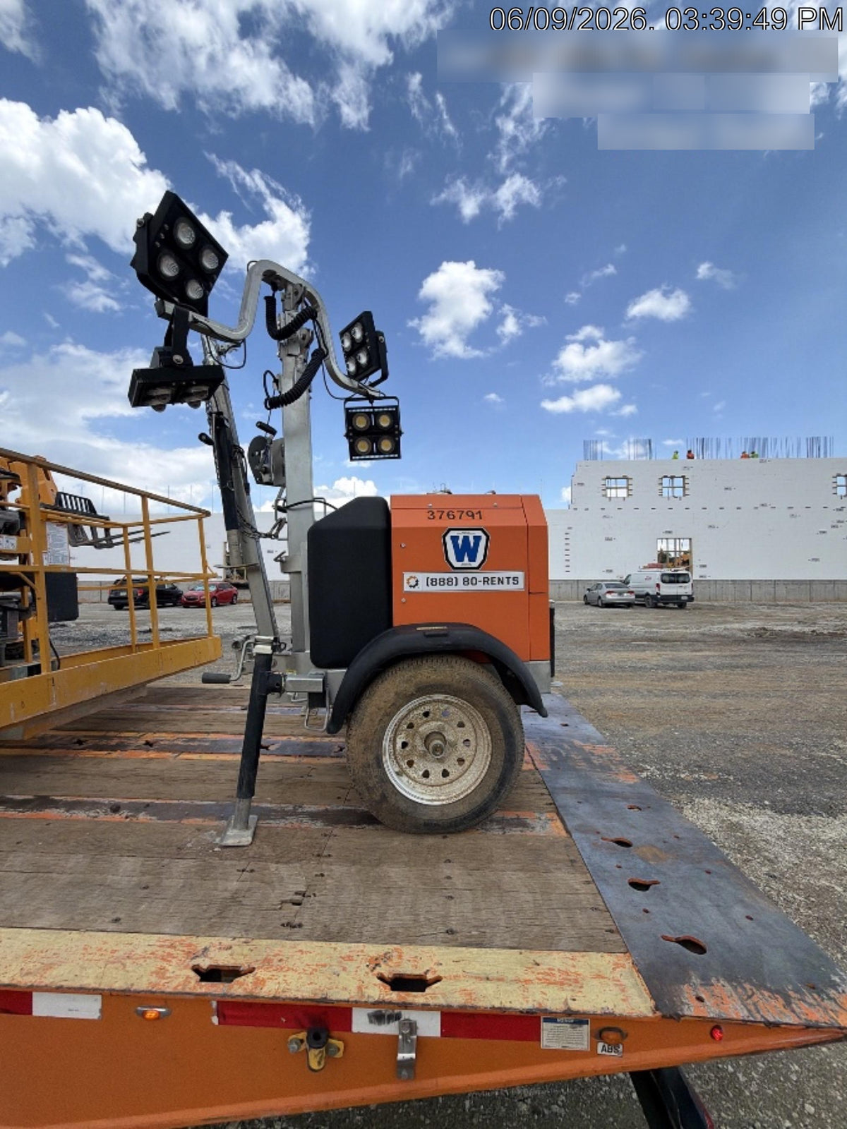 2023 Wanco WLTT-4MM4K Diesel, Deep Sea Controller, Shore Power Plug, Auto Start, (4) 350W LED Floodlights, 4kW Generator, 60 Gal Fuel Tank, 2" Ball, T3