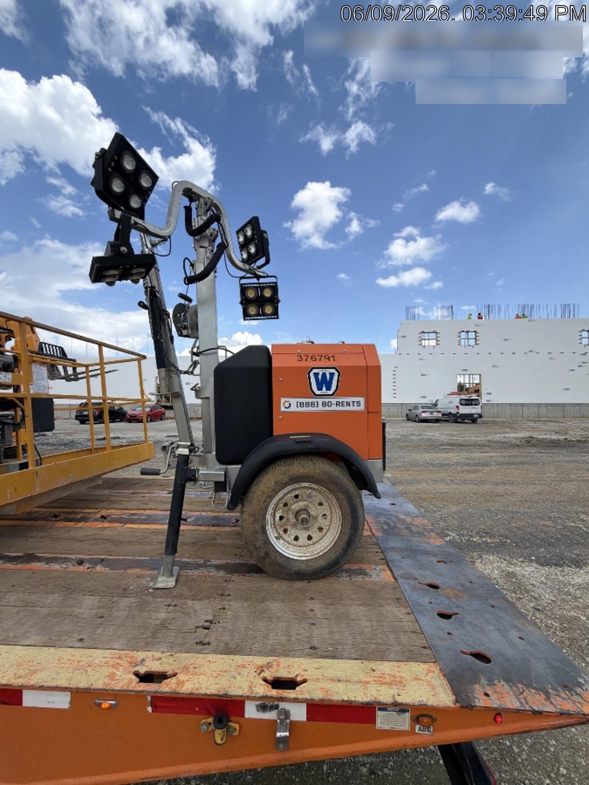 2023 Wanco WLTT-4MM4K Diesel, Deep Sea Controller, Shore Power Plug, Auto Start, (4) 350W LED Floodlights, 4kW Generator, 60 Gal Fuel Tank, 2" Ball, T3
