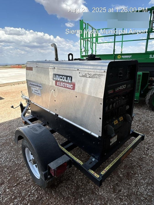 2024 Lincoln Electric LE400 Kubota V1505, Trlr, Cable Rack, Light Kit, ES Decals, T3