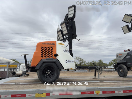 2024 Generac MLT2 Diesel, Flex Switch 120V Input, Powerzone Controller, 
(4) 320W LED Lights, 4kW Generator, 39.9 Gal Fuel Tank, 2" Ball, T3