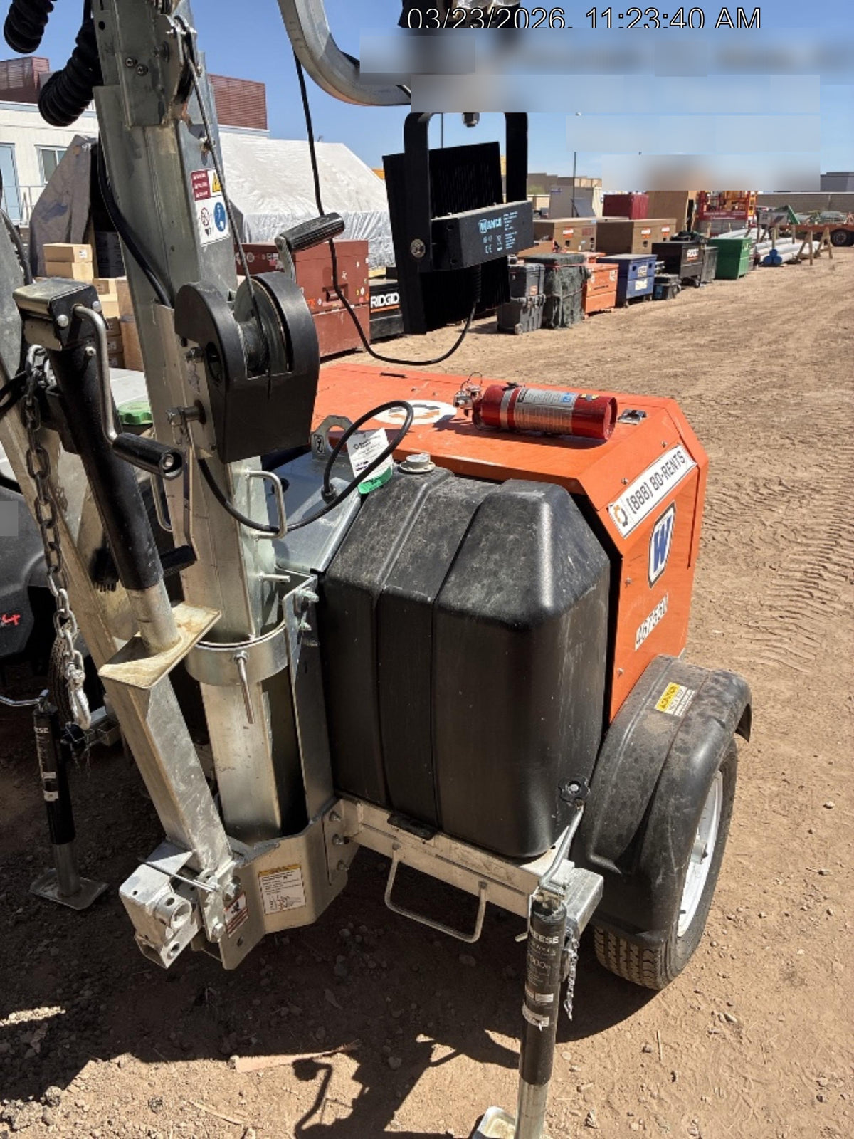 2024 Wanco WLTT-4MM4K Diesel, Deep Sea Controller, Shore Power Plug, Auto Start, (4) 350W LED Floodlights, 4kW Generator, 60 Gal Fuel Tank, 2" Ball, T3
