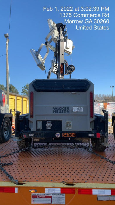 2019 Wacker Neuson LTV6K-LED Standard LED Towable Light Tower w/None