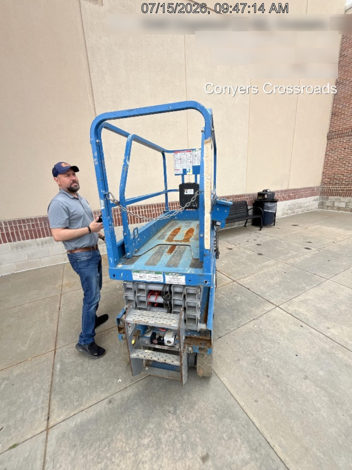 2020 Genie GS-1930 Fixed rails with chain entry gate - Pre A92.20