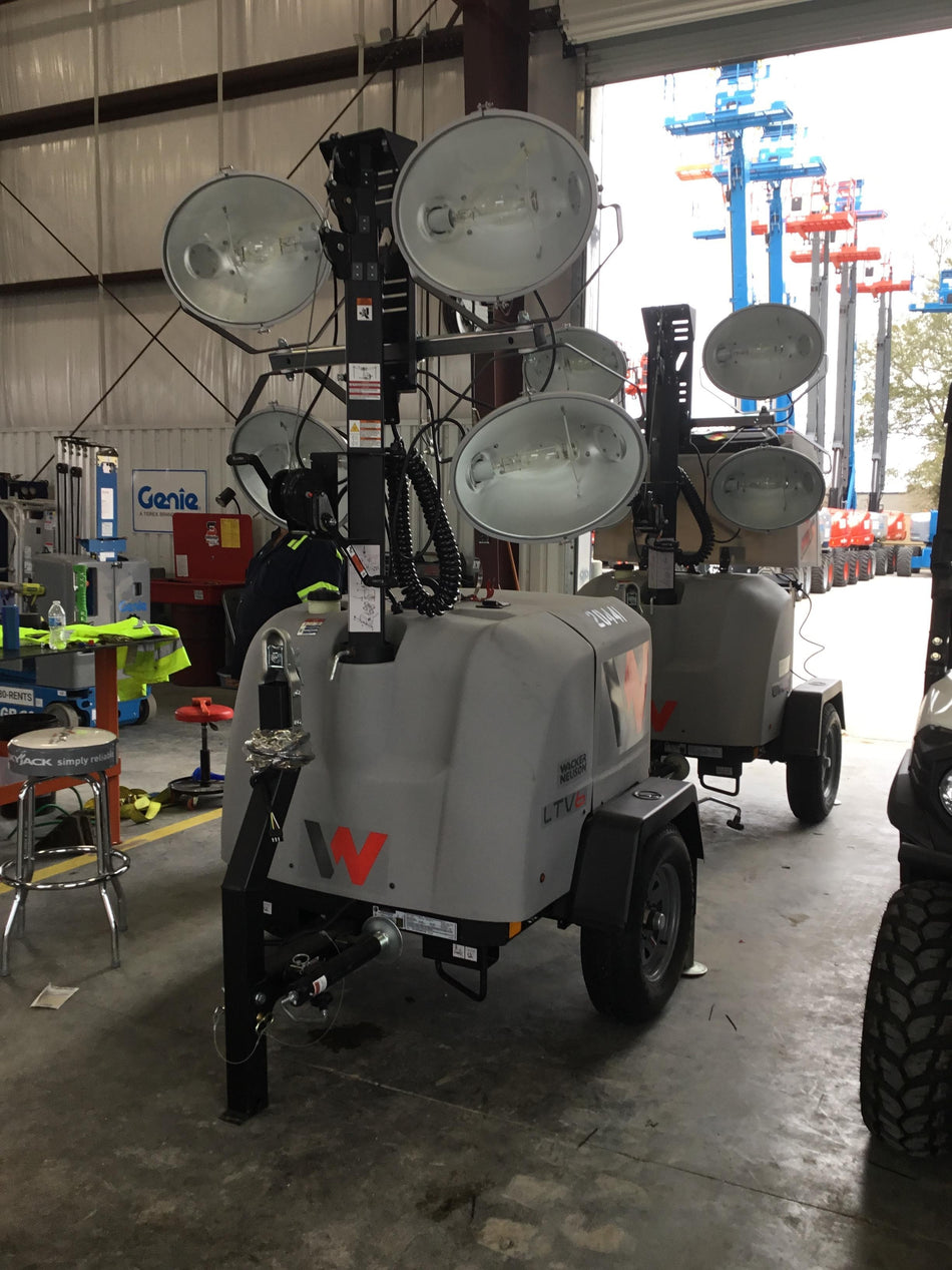 2018 Wacker Neuson LTV6L-MH Wacker Neuson LTV6L Mobile Light Tower w/Fuel Level Sensor Installed