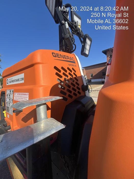 2023 Generac MLT2 Diesel, Flex Switch 120V Input, Powerzone Controller, 
(4) 320W LED Lights, 4kW Generator, 39.9 Gal Fuel Tank, 2" Ball, T3