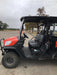 2021 Kubota RTV-X1140W-H Plastic Canopy, Windshield Acrylic Clear, LED Strobe Light, Wire Harness Kit, Back up Alarm