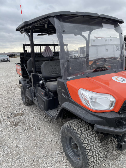 2022 Kubota RTV-X1140W-H Plastic Canopy, Windshield Acrylic Clear, LED Strobe Light, Wire Harness Kit, Back up Alarm