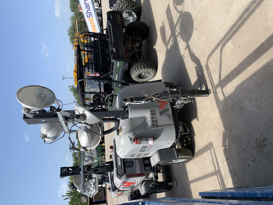 2019 Wacker Neuson LTV6L-MH Wacker Neuson LTV6L Mobile Light Tower w/Fuel Level Sensor Installed