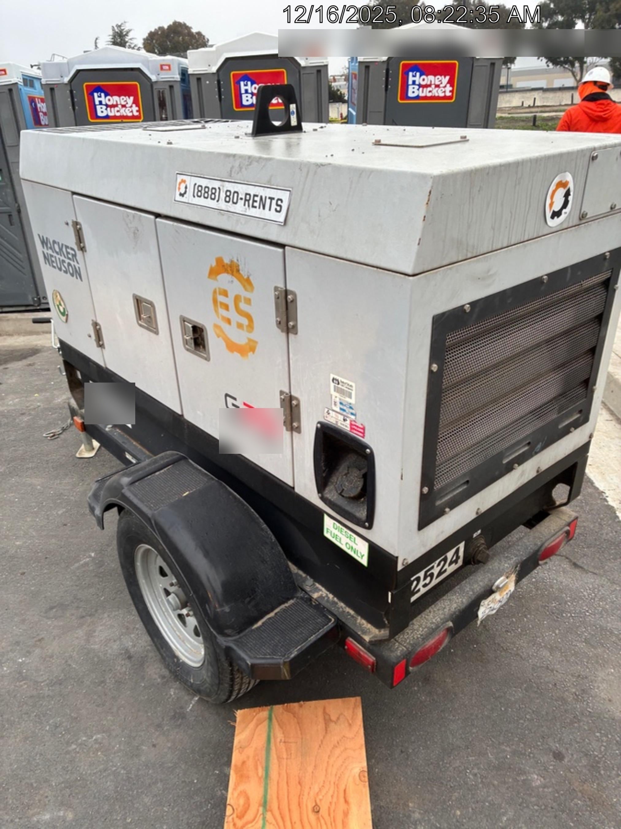 2019 WACKER NEUSON G25