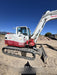 2019 Takeuchi TB290 Cab, AC, Rubber Tracks, Dozer Blade, Travel Alarm, Control Pattern Change Valve, Auxiliary Hydraulics w/18" Quick Coupler Bucket with teeth, 6.2 cu. ft. capacity/24" Quick Coupler Bucket with teeth, 8.6 cu. ft. capacity/36" Quick Coupler Bucket with teeth, 13.4 cu. ft. capacity, Quick Coupler, Hydraulic Thumb Installed