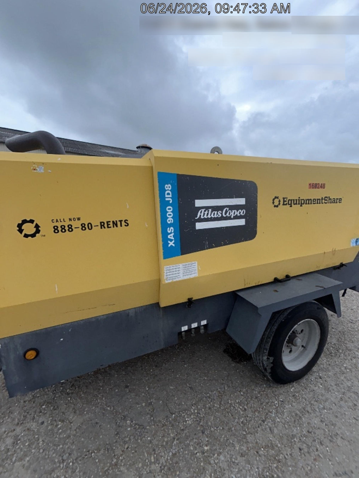 2021 ATLAS COPCO XAS 900