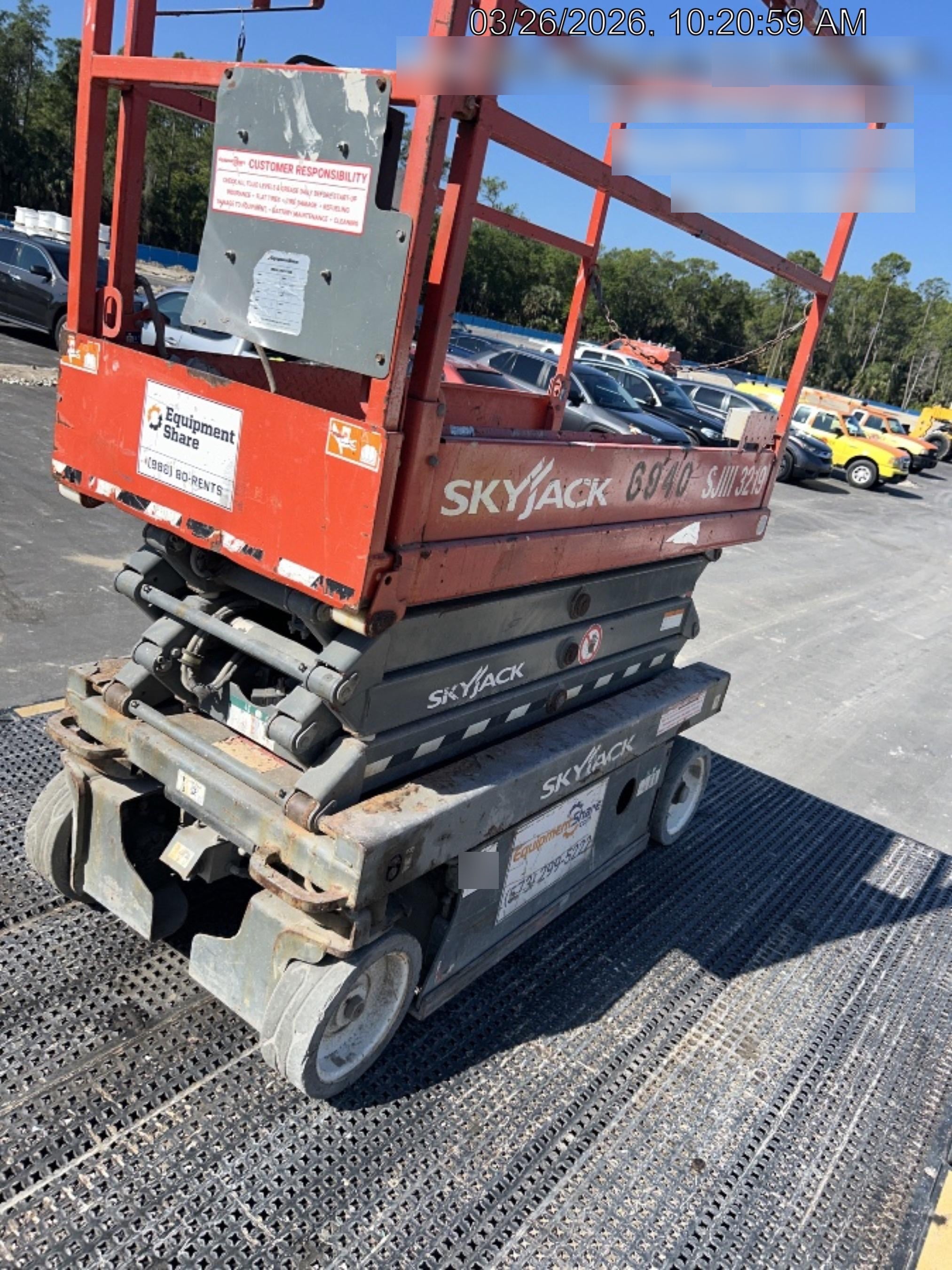 2018 SKYJACK SJIII-3219