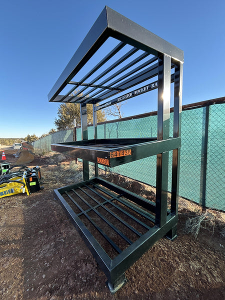 2026 FLUID POWER SUPPORT Excavator Bucket Rack