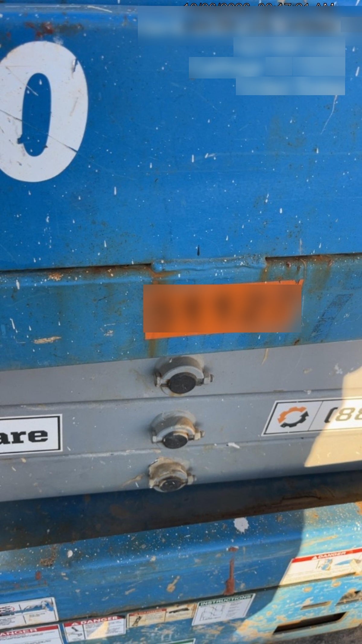 2019 Genie GS-1930 Fixed Rails with Chain Entry