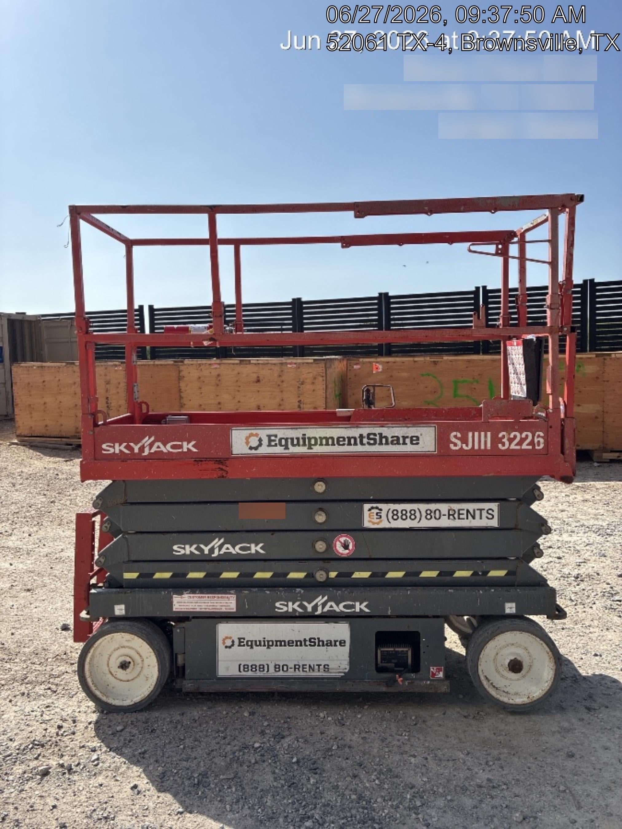 2019 SKYJACK SJIII-3226