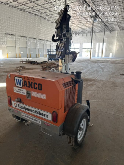 2024 Wanco WLTT-4MM4K Diesel, Deep Sea Controller, Shore Power Plug, Auto Start, (4) 350W LED Floodlights, 4kW Generator, 60 Gal Fuel Tank, 2" Ball, T3