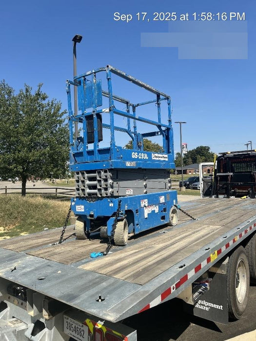 2020 Genie GS-1930 Solid Non Marking Tires, Beacon, Folding rails with half height swing gate