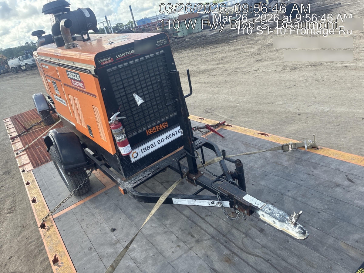 2022 Lincoln Electric Vantage 549X Crosslink Technology, Trailer Mounted, ES Decals, T3