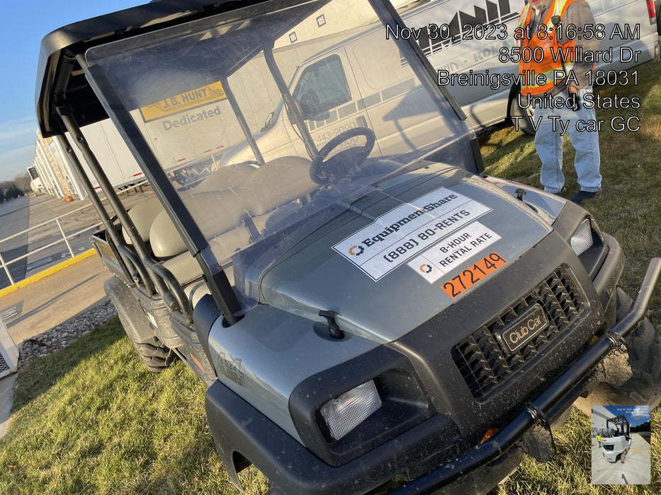 2023 Club Car CA1700D Canopy, Diesel, 4 Passenger