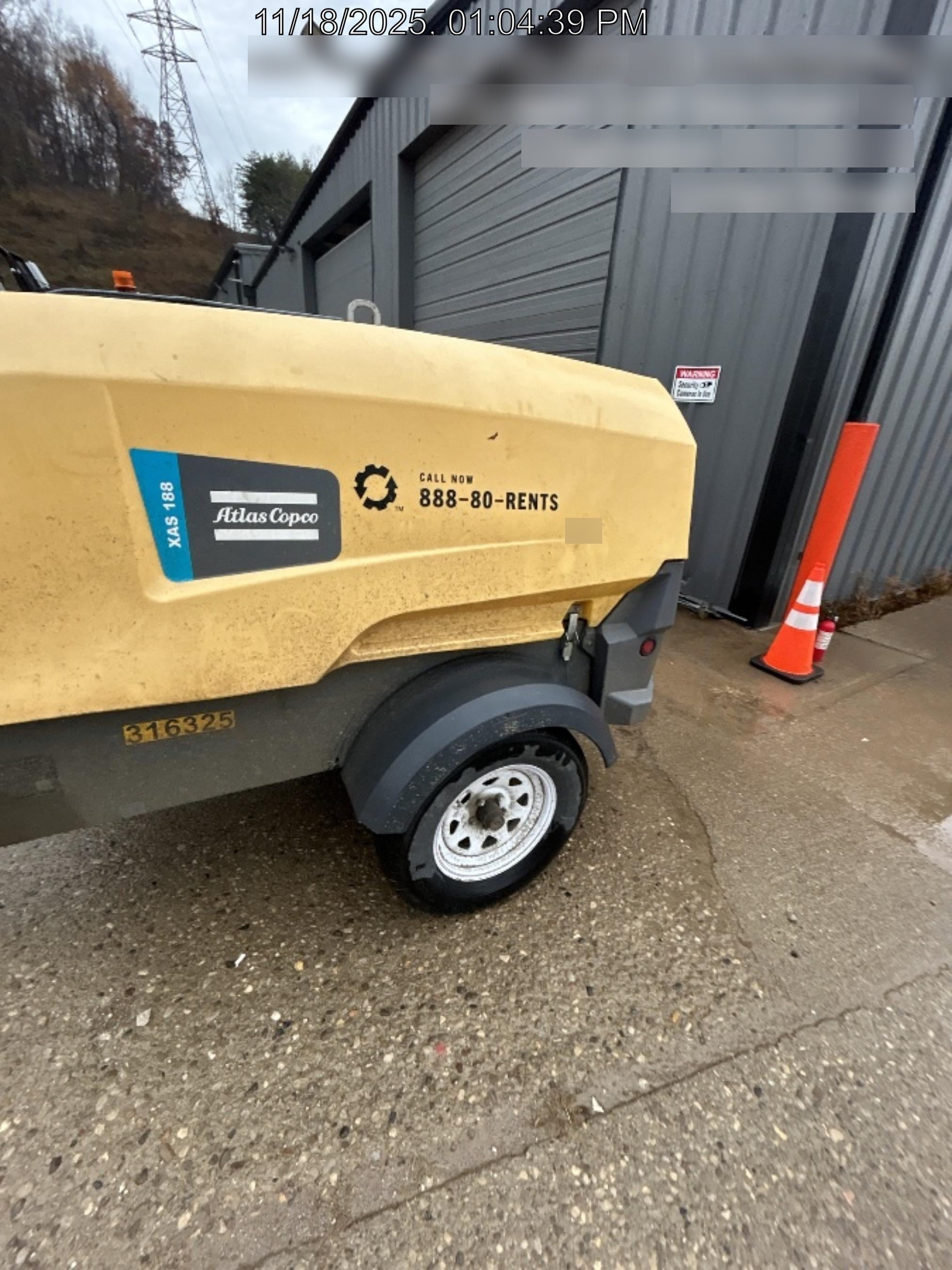 2023 ATLAS COPCO XAS188 CWK