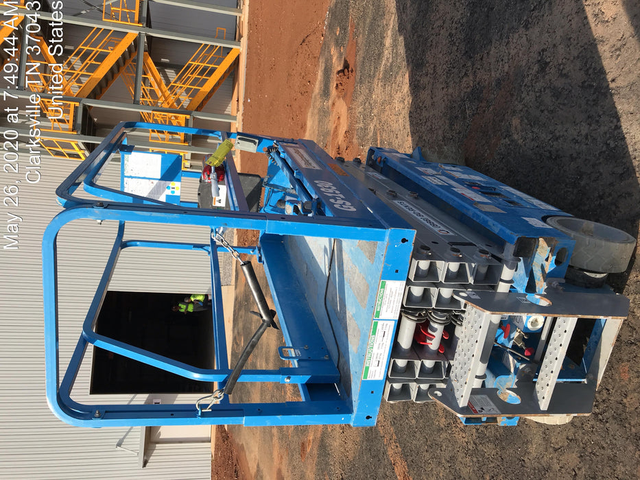 2019 Genie GS-1930 Fixed Rails with Chain Entry