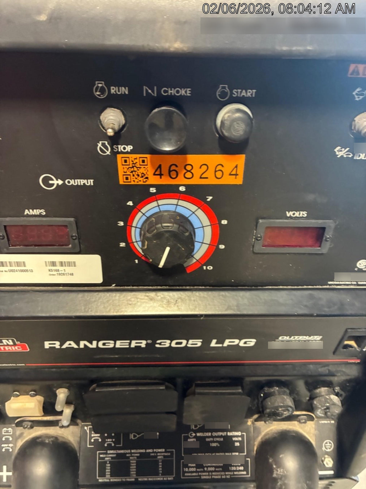 2024 LINCOLN ELECTRIC Ranger 305 LPG