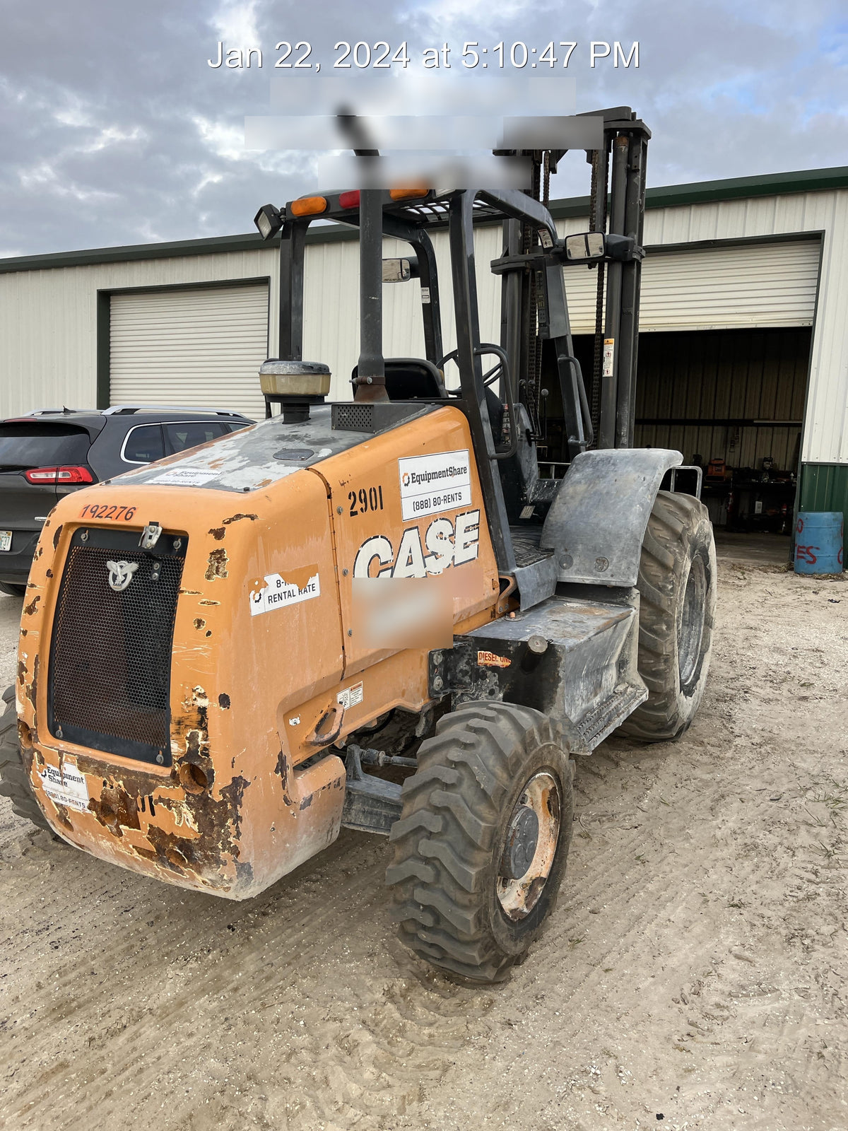 2018 CASE 586H