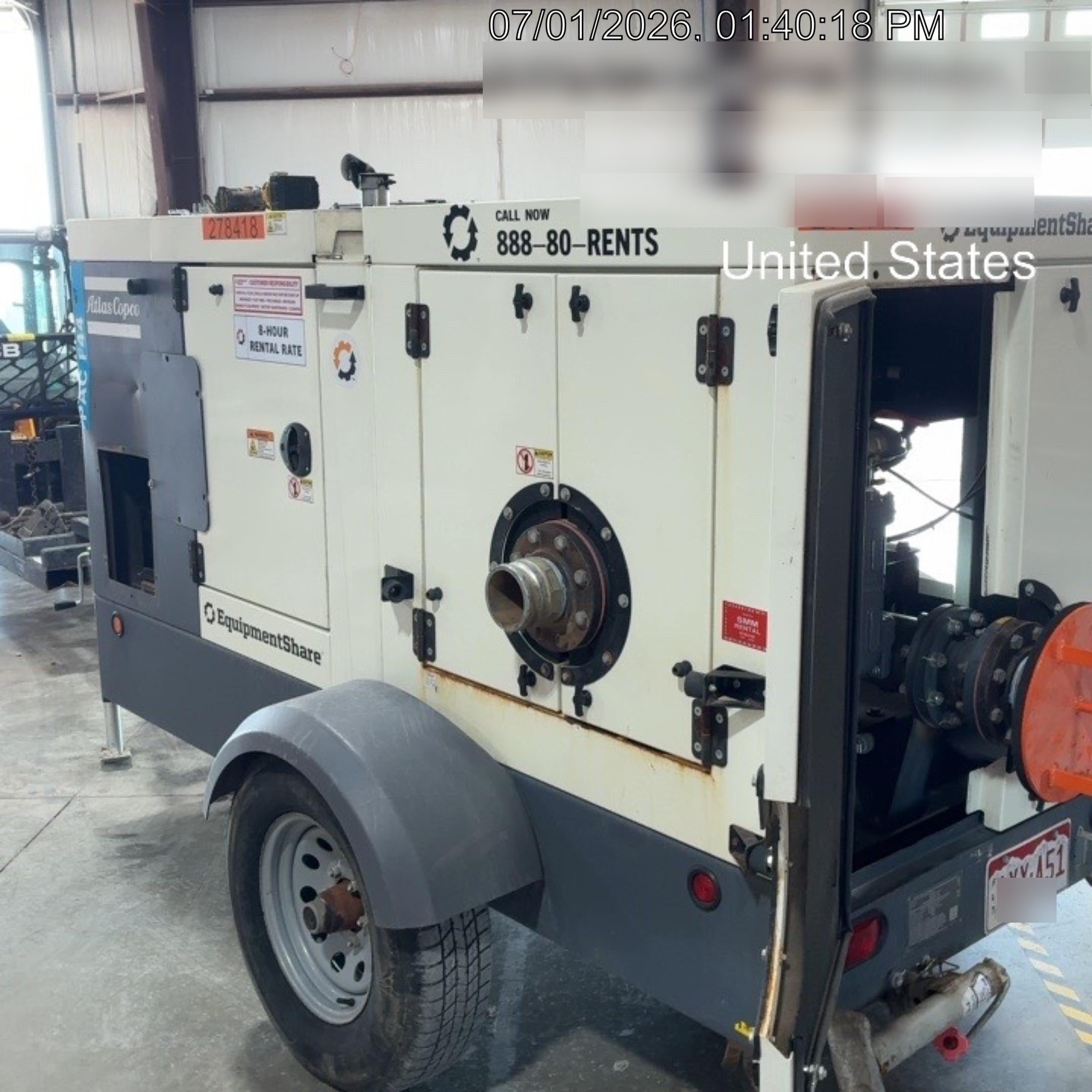 2022 ATLAS COPCO PAC F44 KD-S