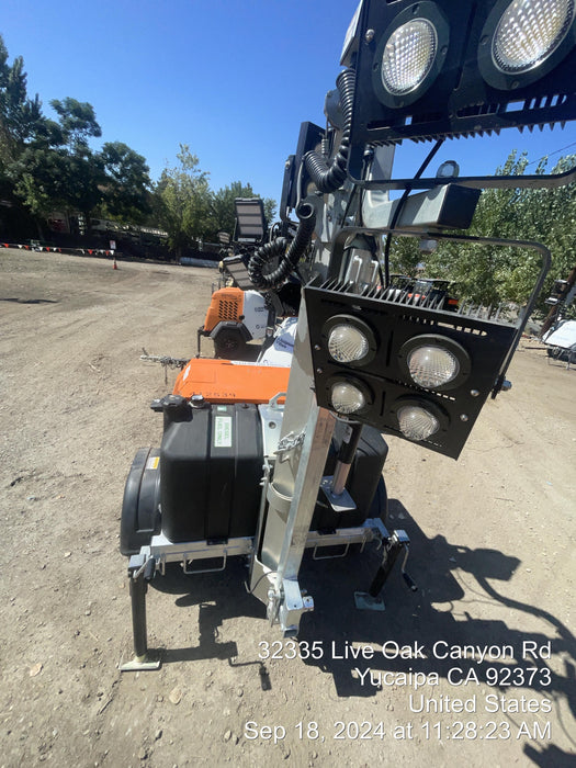 2024 Wanco WLTT-4MM4K Diesel, Deep Sea Controller, Shore Power Plug, Auto Start, (4) 350W LED Floodlights, 4kW Generator, 60 Gal Fuel Tank, 2" Ball, T3