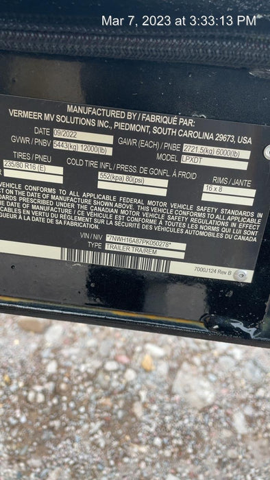 2023 Vac-Tron LP573XDT T4 Koehler Diesel Engine, 500 Gallon Debris Tank, x2 100 Gallon Water Tanks