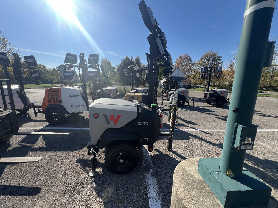 2024 Wacker Neuson LTT4 Diesel, Kohler KDW702, Deep Sea Controller, Auto Start, LED 320W, Bypass Outlet, T3