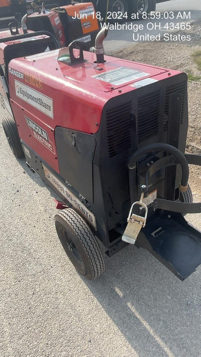 2024 Lincoln Electric Ranger 305 LPG Ranger 305 LPG, Undercarriage, Tank Holder & Strap, 10kw AC Gen, 25hp Kohler LPG Eng