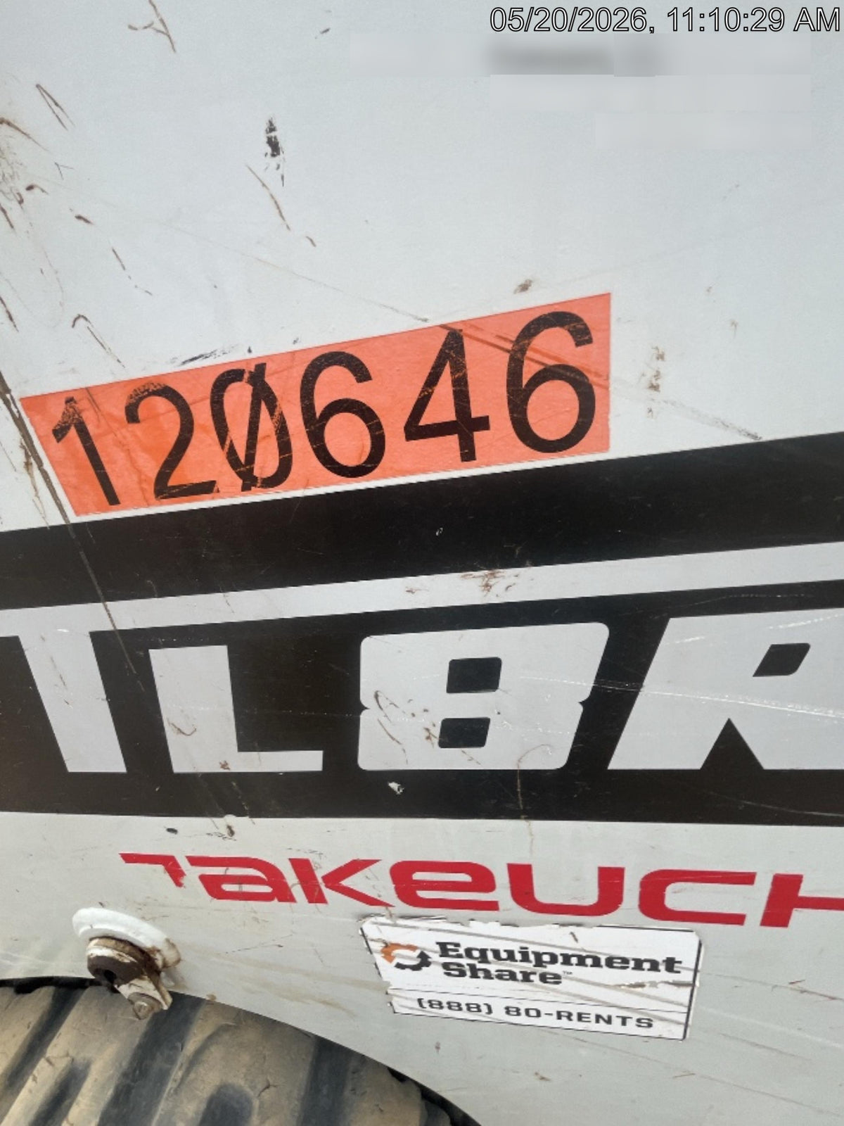 2020 TAKEUCHI TL8R2-CR