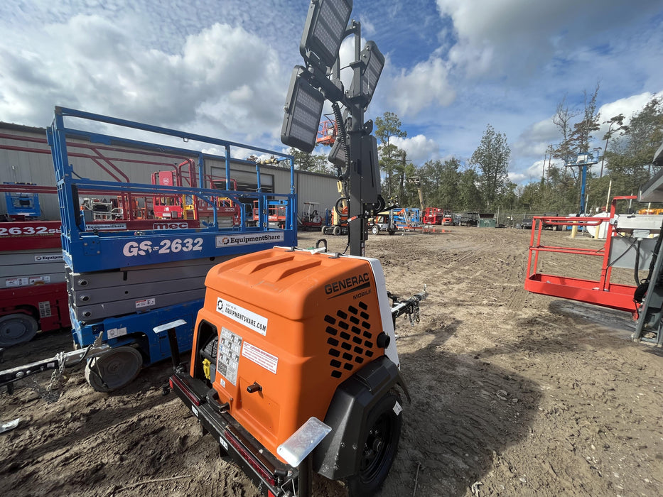 2023 Generac MLT2 Diesel, Flex Switch 120V Input, Powerzone Controller, 
(4) 320W LED Lights, 4kW Generator, 39.9 Gal Fuel Tank, 2" Ball, T3