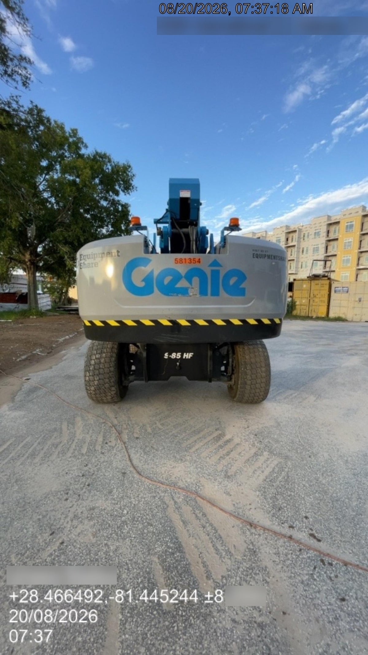 2025 GENIE S-85 HF