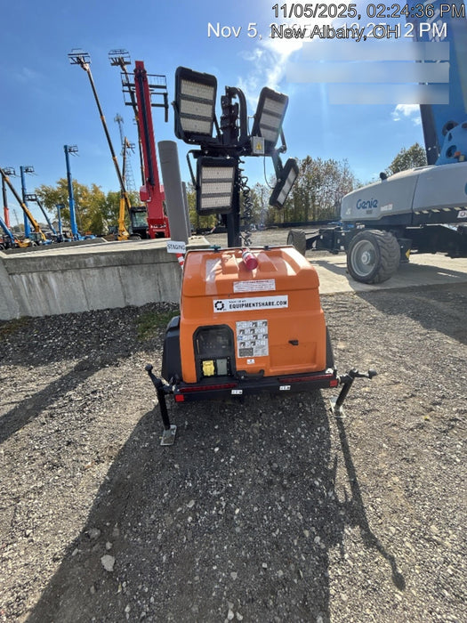 2023 Generac MLT2 Diesel, Flex Switch 120V Input, Powerzone Controller, (4) 320W LED Lights, 4kW Generator, 39.9 Gal Fuel Tank, 2" Ball, T3