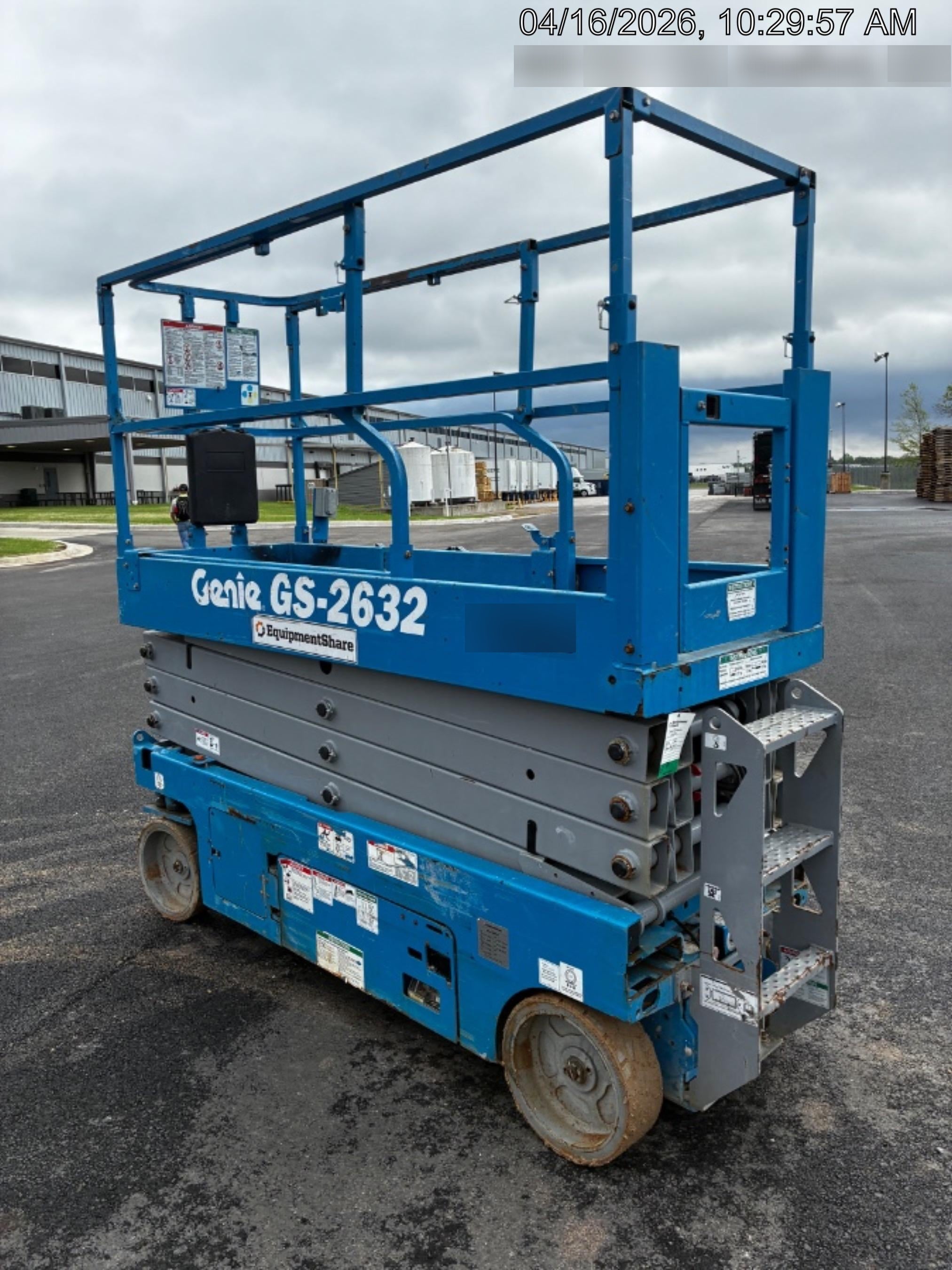 2018 Genie GS-2632 Genie GS-2632 w/Fixed Rail, Chain Entry