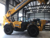 2019 JCB 512-56 109 HP w/Open ROPS, Beacon, Aux Hydraulics, Worklights, Solid Tires 60" Carriage/Forks