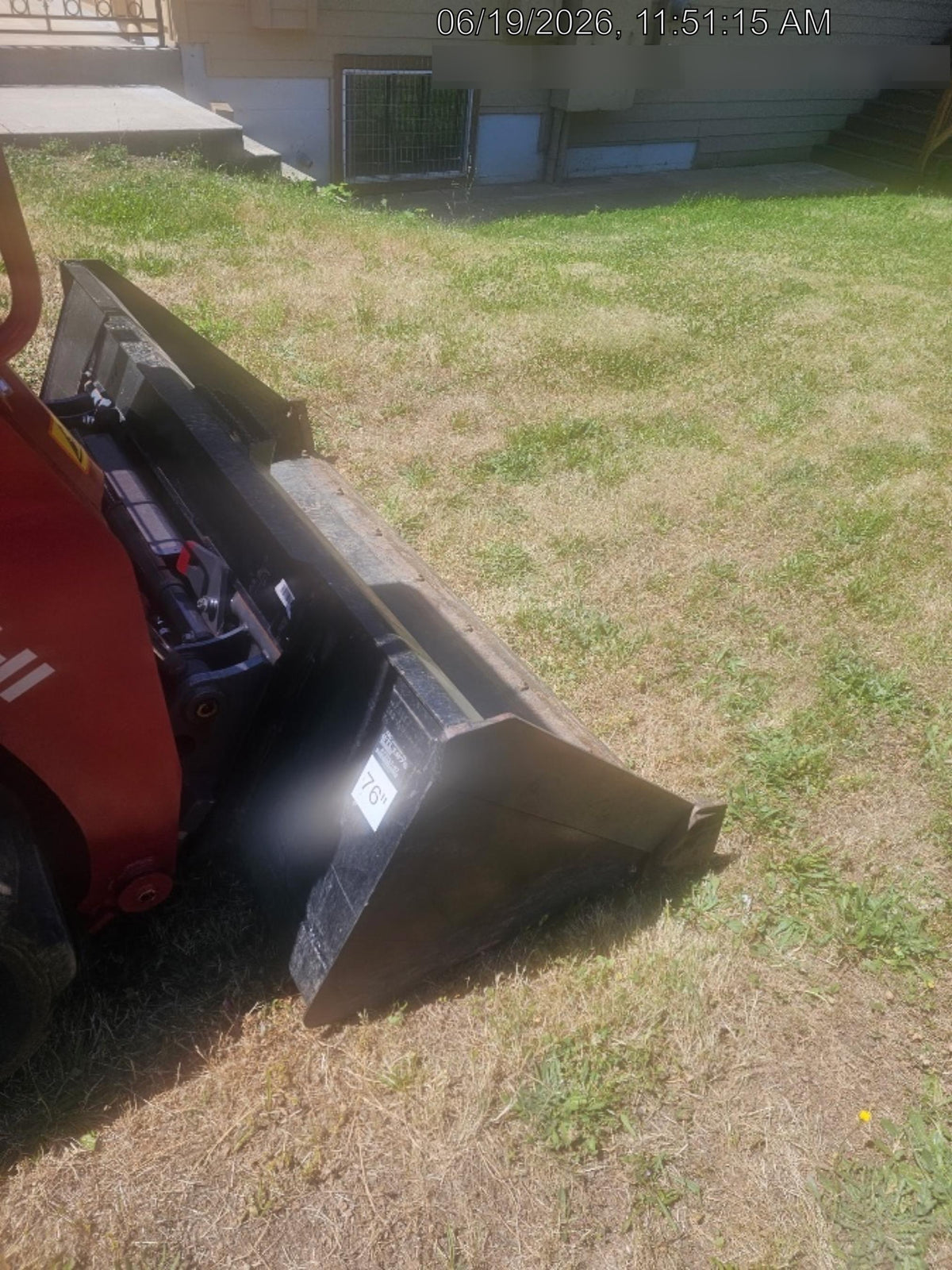 2025 TAKEUCHI 76" Smooth Bucket - Takeuchi