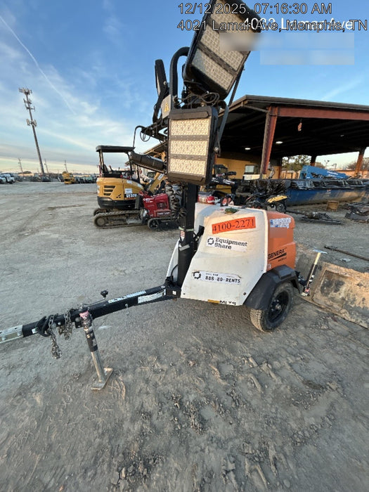 2023 Generac MLT2 Diesel, Flex Switch 120V Input, Powerzone Controller, 
(4) 320W LED Lights, 4kW Generator, 39.9 Gal Fuel Tank, 2" Ball, T3