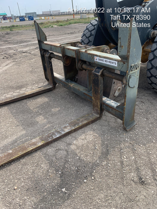 2020 John Deere 644K 4yd Wheel Loader, Cab/Heat/Air, 3 Function Hydraulics, JRB Hydraulic QC, QC 4yd bucket w/smooth cutting edge, QC Carriage, 72" Fork Tines, 5yr/5,000hr Powertrain and Hydraulics extended warranty