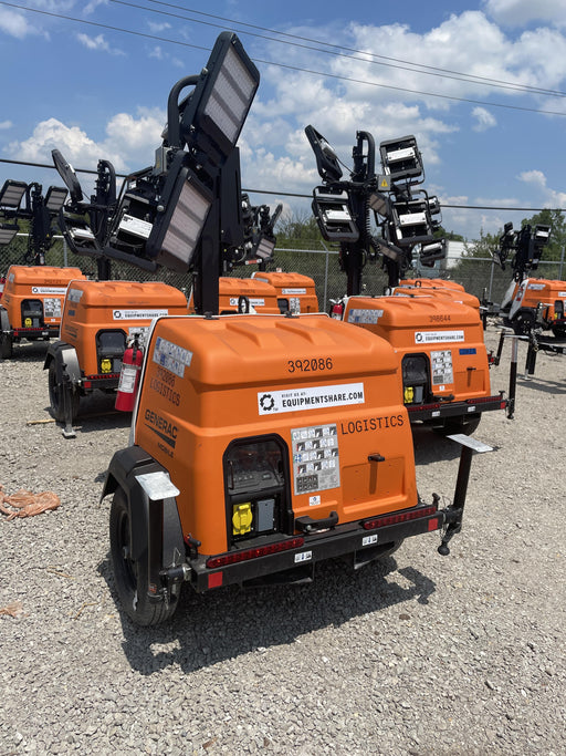 2024 Generac MLT2 Diesel, Flex Switch 120V Input, Powerzone Controller, 
(4) 320W LED Lights, 4kW Generator, 39.9 Gal Fuel Tank, 2" Ball, T3